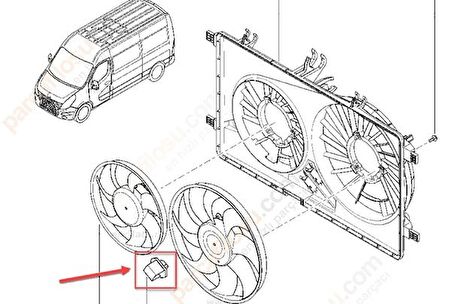 Renault Master Fan Rezistans [Orjinal] (214934359R)